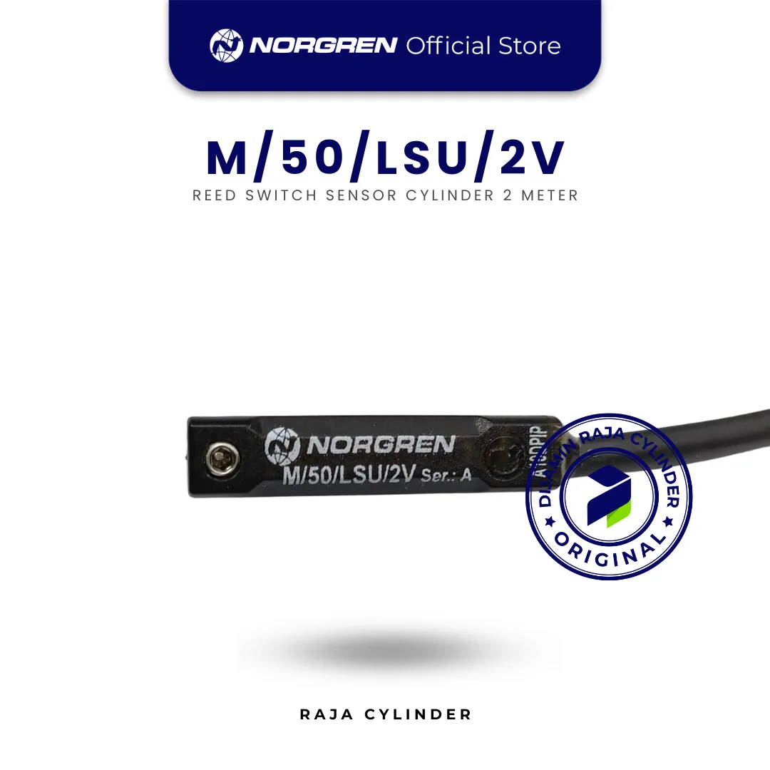 NORGREN M/50/LSU/2V magnetically operated reed switch, 2m cable Reed Switch Sensor Original