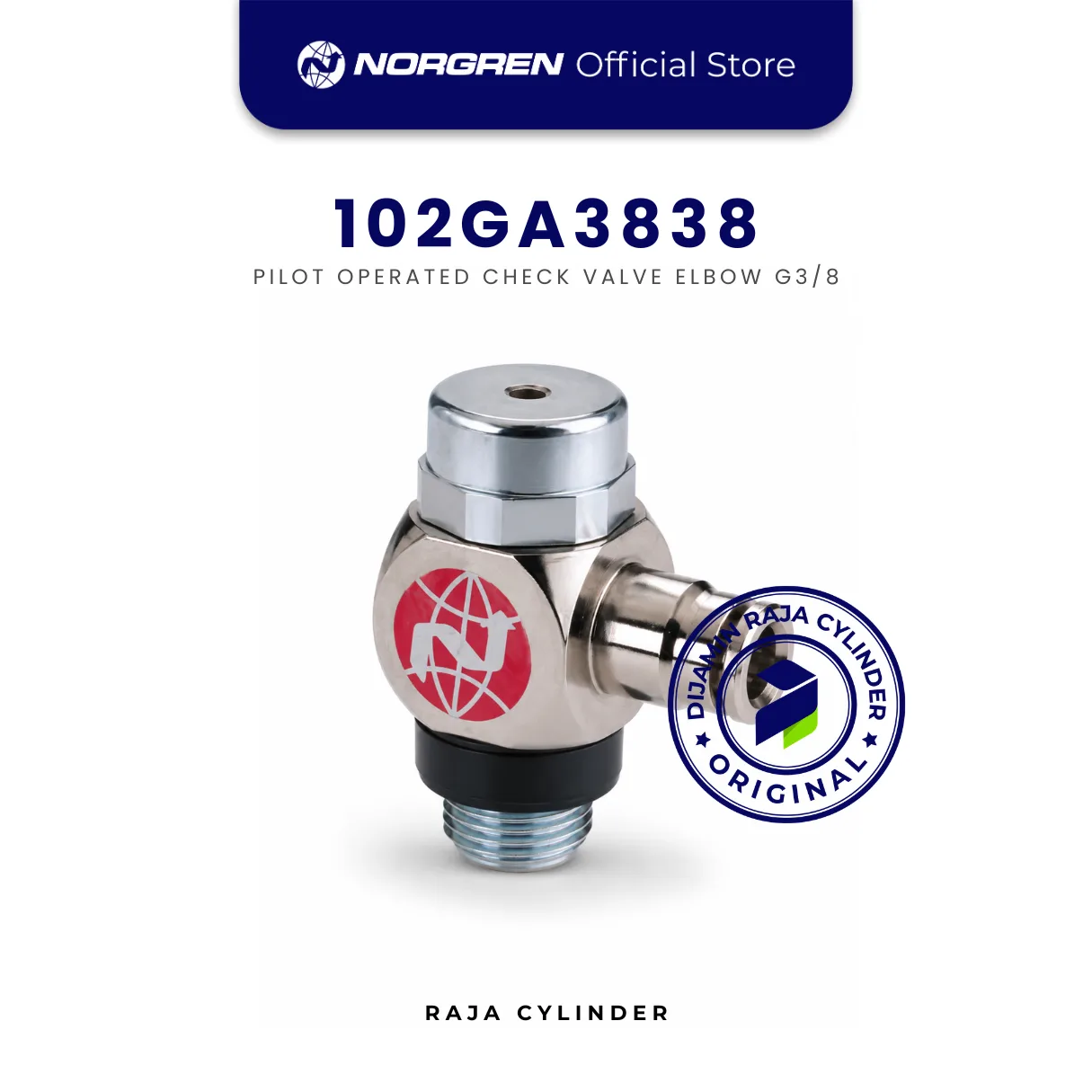 NORGREN 102GA3838 Pneumatic Pressure Reduction Valve G3/8 Original IMI Norgren