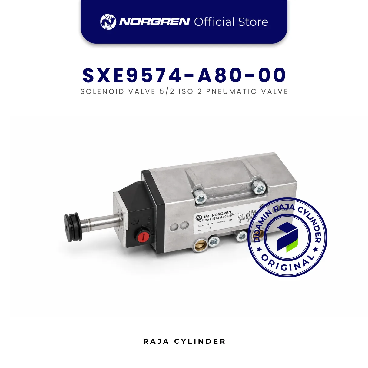 NORGREN SXE9574-A80-00 Solenoid Valve Pneumatic Original IMI Norgren